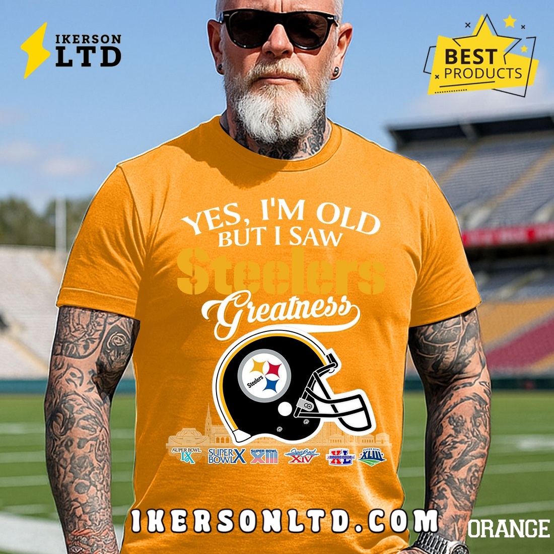 Yes, I’m Old But I Saw Pittsburgh Steelers Greatness T-Shirt Yes, I’m Old But I Saw Pittsburgh Steelers Greatness T-Shirt