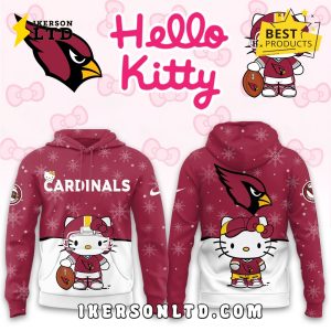 Arizona Cardinals Hellow Kitty Limited Hoodie
