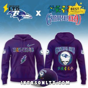 Baltimore Ravens Grateful Dead Limited Hoodie Baltimore Ravens Grateful Dead Limited Hoodie