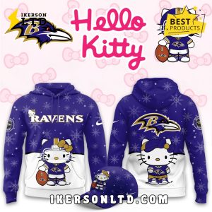 Baltimore Ravens Hellow Kitty Limited Hoodie Baltimore Ravens Hellow Kitty Limited Hoodie