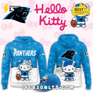 Carolina Panthers Hellow Kitty Limited Hoodie Carolina Panthers Hellow Kitty Limited Hoodie