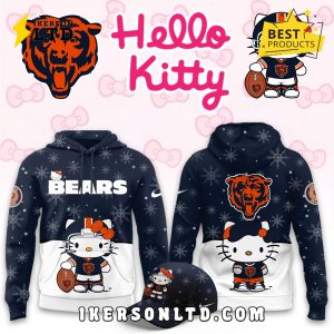 Chicago Bears Hellow Kitty Limited Hoodie Chicago Bears Hellow Kitty Limited Hoodie