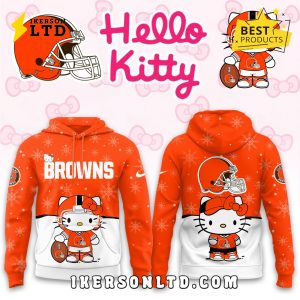 Cleveland Browns Hellow Kitty Limited Hoodie