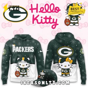 Green Bay Packers Hellow Kitty Limited Hoodie Green Bay Packers Hellow Kitty Limited Hoodie