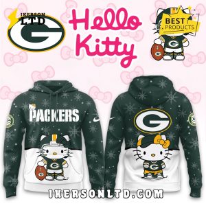 Green Bay Packers Hellow Kitty Limited Hoodie