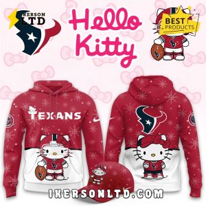 Houston Texans Hellow Kitty Limited Hoodie Houston Texans Hellow Kitty Limited Hoodie