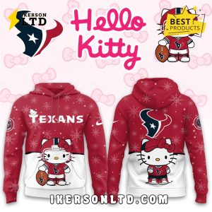 Houston Texans Hellow Kitty Limited Hoodie