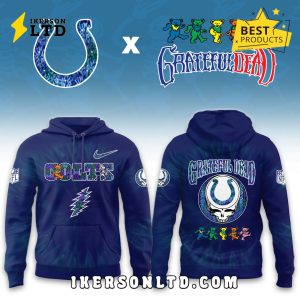 Indianapolis Colts Grateful Dead Limited Hoodie