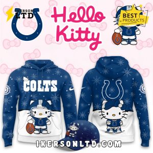 Indianapolis Colts Hellow Kitty Limited Hoodie