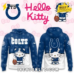 Indianapolis Colts Hellow Kitty Limited Hoodie