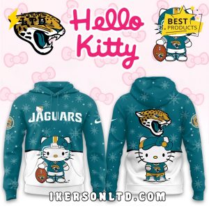 Jacksonville Jaguars Hellow Kitty Limited Hoodie