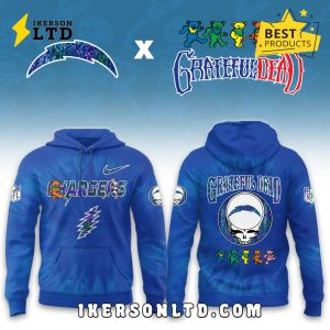 Los Angeles Chargers Grateful Dead Limited Hoodie