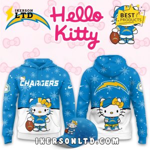 Los Angeles Chargers Hellow Kitty Limited Hoodie