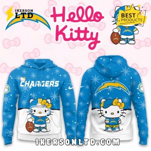 Los Angeles Chargers Hellow Kitty Limited Hoodie