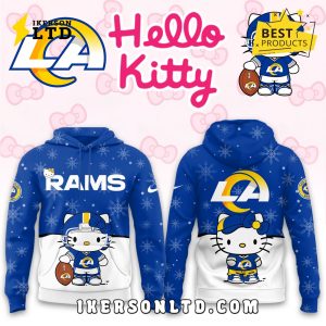 Los Angeles Rams Hellow Kitty Limited Hoodie