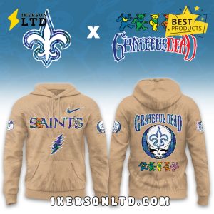 New Orleans Saints Grateful Dead Limited Hoodie