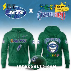 New York Jets Grateful Dead Limited Hoodie