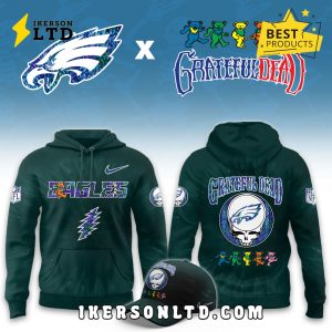 Philadelphia Eagles Grateful Dead Limited Hoodie