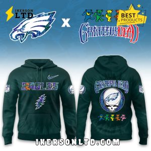 Philadelphia Eagles Grateful Dead Limited Hoodie