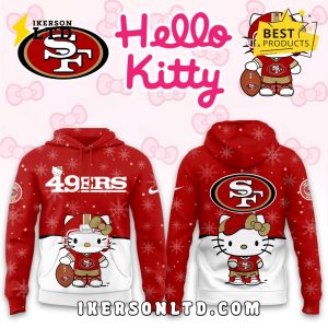 San Francisco 49ers Hellow Kitty Limited Hoodie